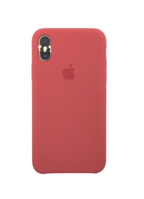 iPhone cover for iPhone Xr classic silicone with logo red