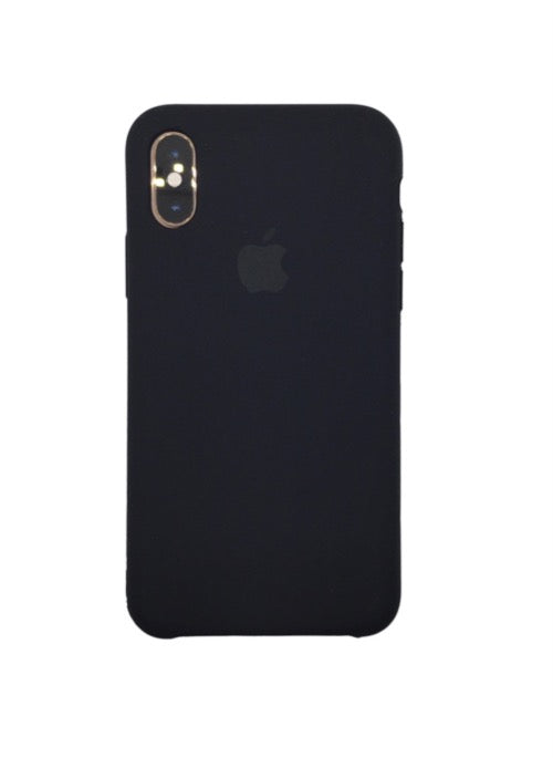 iPhone cover for iPhone Xr classic silicone with logo black