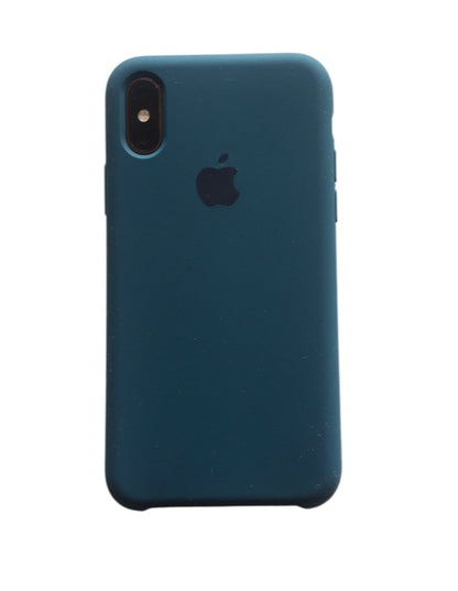 iPhone cover for iPhone Xr classic silicone with logo blue