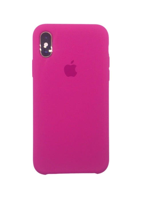 iPhone XS Max Silicone Case - Hibiscus - Apple